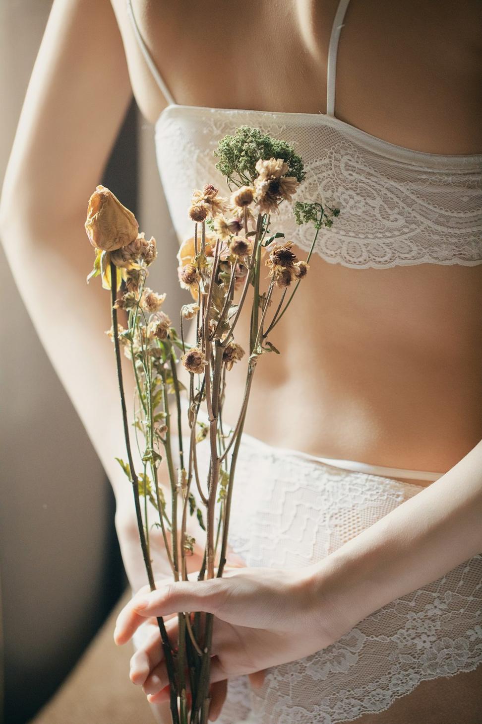 Woodland bridal bouquet